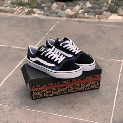 VANS TENIS OLD SKOOL NEGRO AZUL - comprar online