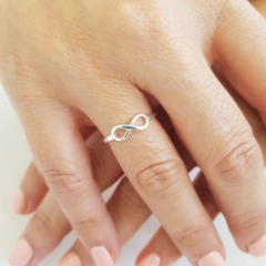 ANILLO PLATA INFINITO en internet