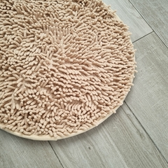 Imagen de ALFOMBRA DE BAÑO SHAGGY 100% ALGODON REDONDA