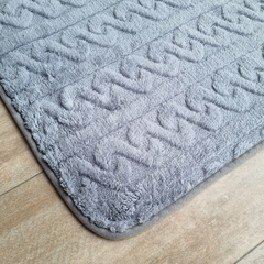 Imagen de ALFOMBRA DE BAÑO TEJIDO - suavecita y con memoria
