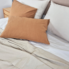 SET DORMITORIO. FUNDA DE ACOLCHADO + 2 FUNDAS de ALMOHADON 70x50 - Loofah