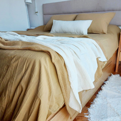 SET DORMITORIO. FUNDA DE ACOLCHADO + 2 ALMOHADONES 50X70 Todo Tusor - Loofah
