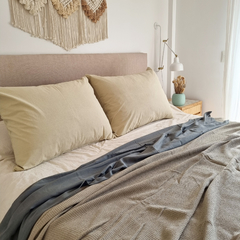 ALMOHADÓN NORDICO TUSOR 80x60 - Loofah