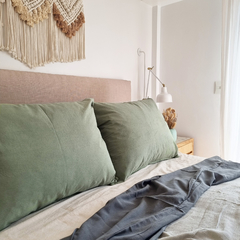 FUNDA DE ALMOHADON NORDICA TUSOR 80x60