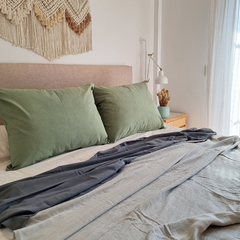 Imagen de FUNDA DE ALMOHADON NORDICA TUSOR 80x60