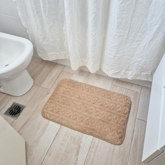 ALFOMBRA DE BAÑO TEJIDO - suavecita y con memoria - comprar online