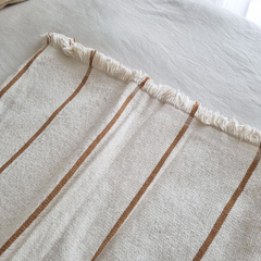 MANTA SILLON / PIE DE CAMA EN TELA 100% ALGODON en internet