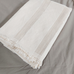 MANTA SILLON / PIE DE CAMA EN TELA 100% ALGODON