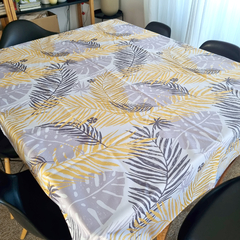 MANTEL DE TELA IMPERMEABLE PALMA