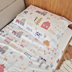 Juego de Sabanas Twin. Granja - comprar online