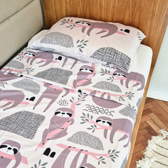 Juego de Sabanas Twin. Perezoso - tienda online