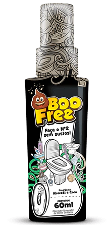 Bloqueador de Odores Sanitários BooFree