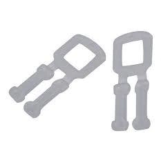 Fivela Plastica Para Fita cinta de Arquear Com 100 Pcs