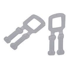 Fivela Plastica Para Fita de Arquear Com 1000 Pcs