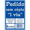 Talão de Pedido 1º via Pequeno 1/36 1 Via 50 Folhas Tamoio