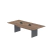 Mesa de reunião P25 260 c/caixa de tomada Walnut / Grafito - loja online