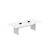 Mesa de reunião P25 260 c/caixa de tomada - Branco / Cinza na internet