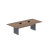 Mesa de reunião P25 260 c/caixa de tomada Walnut / Grafito na internet