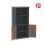 Armário misto P40 Walnut/Grafite - loja online