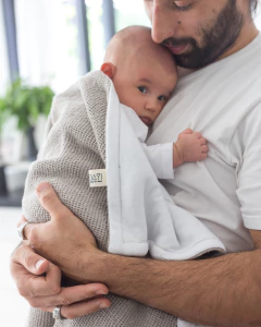 MANTA WAFFLE ROSA VIEJO CON ALGODÓN en internet