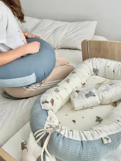 COMBO PRIMAVERA - NIDO + ALMOHADON + MUSELINA - tienda online