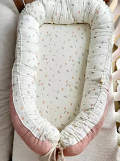 NIDO DE CONTENCIÓN WAFFLE ROSA FLORES - comprar online