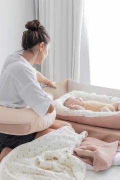 COMBO PRIMAVERA - NIDO + ALMOHADON + MUSELINA - BAYI
