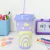 VASO CON SORBETE FLEX ARCOIRIS