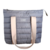 SET BOLSO + NECESER PUFFER GRIS - Tiendakuz