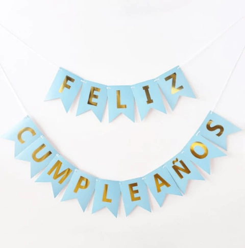 BANDERIN FELIZ CUMPLEAÑOS - comprar online