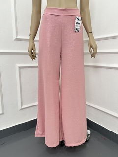 Pantalón palazzo kerena brillo - comprar online