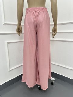 Pantalón palazzo kerena brillo - tienda online
