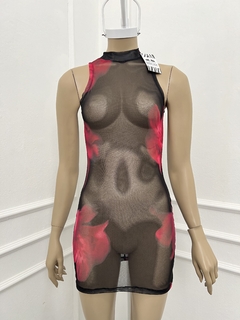 Vestido canela en internet