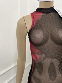 Vestido canela - tienda online