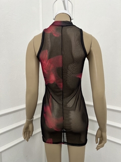 Vestido canela