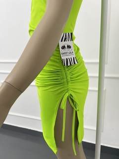 Vestido greta fluor - Sweet Lola