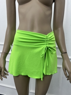 Pollera narcisa fluor