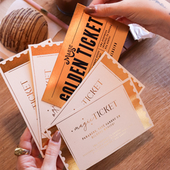Kit - 1 Golden Ticket + 9 Magic Ticket - comprar online