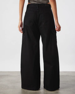 STEWART CARGO LOW TINA BLACK / WANAMA - LAS LILAS