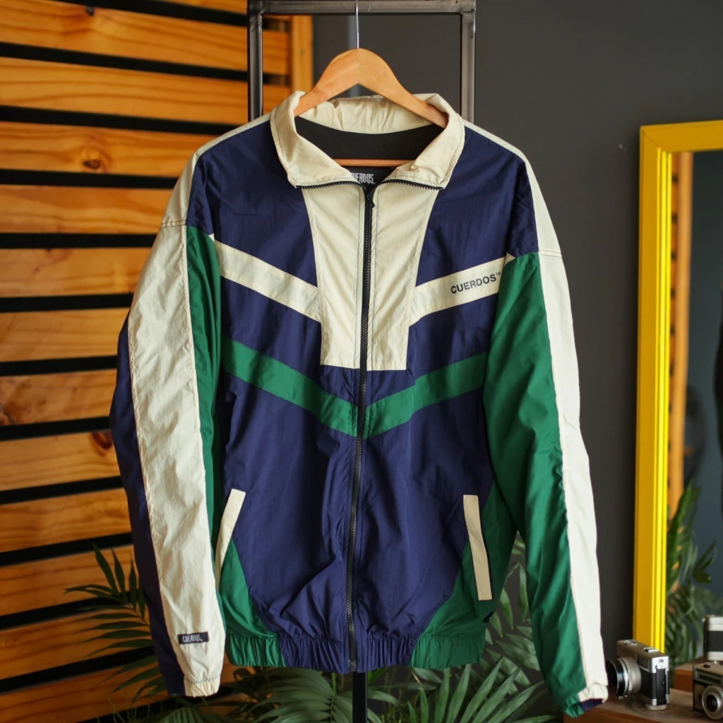 Campera Vintage Jacket Azul