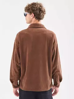 Camisa Corderoy Narda Chocolate en internet