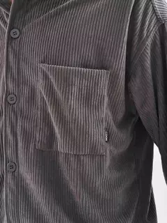 Camisa Corderoy Narda Gris - tienda online