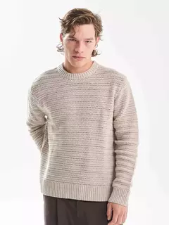 Sweater Meturi Beige - Nápoles Mix