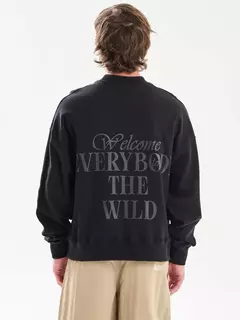 Buzo Boxy Wild Negro