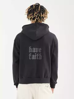 Buzo Boxy Faith Negro - comprar online