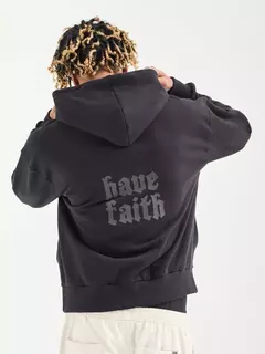 Buzo Boxy Faith Negro - tienda online