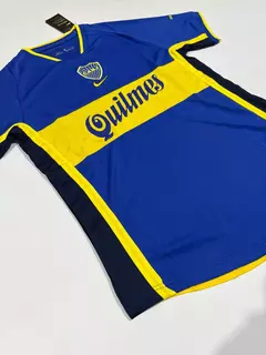 Camiseta Boca Titular 2001 - Nápoles Mix