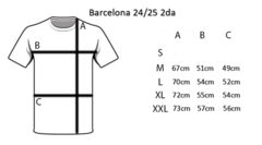 Camiseta Barcelona Suplente - tienda online