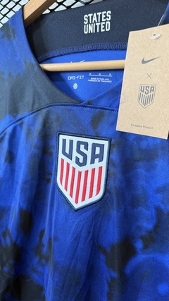 Camiseta Estados Unidos 2022 Azul - Nápoles Mix