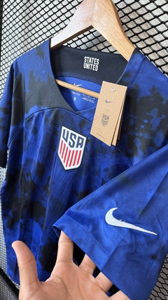 Camiseta Estados Unidos 2022 Azul - tienda online